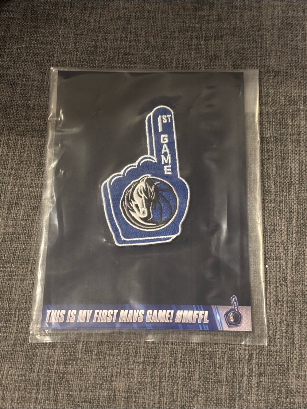 Dallas Mavericks NBA My 1st Game Patch